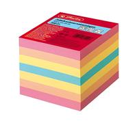 Herlitz 1604008, Réservoir de remplacement de fichier 9 x 9 cm, 550 feuilles, 80 g / m², Couleurs assorties