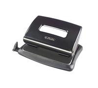 Herlitz 1610492 Perforateur 1,6 mm avec réglette Noir métallisé (Import Allemagne)