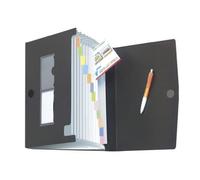 Herlitz 1978048 Classeur À Soufflet A4 En Plastique Avec 12 Compartiments (Différents Coloris) (Import Allemagne)