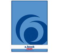 Herlitz 1x Bloc Papier À Lettre X.Book, A4 Ligné 70g