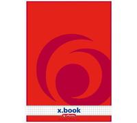 Herlitz 1x Bloc Papier À Lettre X.Book,A4, Non Perforé, Quadrillé