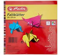 Herlitz 247619 pliable Feuilles 20 x 20 cm, lot de 100