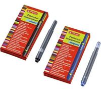 herlitz 300002435 herlitz Cartouches d'encre universelles pour stylo à plume bleu 5 pcs.