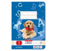 Herlitz 3320108 Livret D'exercices Bleu 16 Feuilles A5 80 G/M² Papier