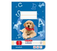 Herlitz 3320108 Livret D'exercices Bleu 16 Feuilles A5 80 G/M² Papier