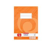 Herlitz 3321403 Lot de 10 cahiers A5/8 lignés (Plusieurs coloris) (Import Royaume Uni)