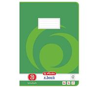 [Ref:3322005] HERLITZ 10 x cahier x.book, format A4, réglure 20 / uni