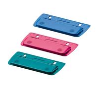 Herlitz 50015832 Mini perforatrice de poche pour classer et voyager, couleurs assorties (pas de choix possible), 1 pièce