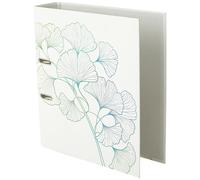 Herlitz 50033409 maX.File Folder, A4, 8 cm, Motif: GREENline Ginkgo, 1 Piece