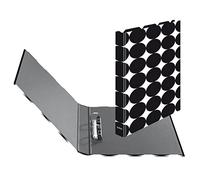 Herlitz 50040094 classeur à anneaux maX.file A4 2 anneaux, Just Black