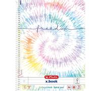 herlitz 50044122 herlitz Collegeblock x.book Freedom liniert DIN A4 Innen- und Außenrand