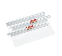 Herlitz Film de protection pour livres 400 mm x 5 m en PP transparent non autocollant 5105101