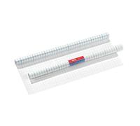 1x Rouleau protège-livre en plastique, autoadhés