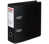 Herlitz 5175807 - Raccoglitore maX. file A5 verticale, 7,5 cm con etichetta posteriore autoadesiva, cartoncino rigido verticale