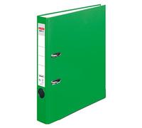 Herlitz 5450309 raccoglitore maX.file Protect A4, 5 cm con innesto a scudo. verde chiaro, 2 Pezzi