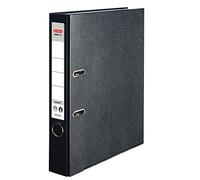 Herlitz 5450804 Lot de 25 classeurs maX.file protect (A4, 5 cm, avec plaque à emboîter) Noir