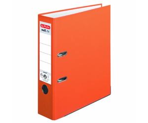 Herlitz 5480306 Classeur (A4, 8 cm) Orange