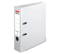 herlitz - Classeur couleur en PP, largeur de dos: 80 mm, blanc G