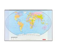 herlitz - Sous-main avec carte polit. du monde, 680 x 440 mm