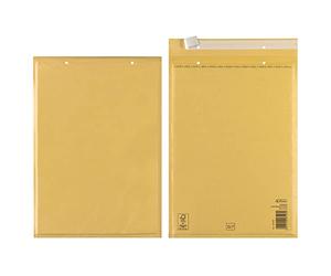 Herlitz 793604 Pack de 10 enveloppes matelassées G/7 Trifix (Marron) (Import Allemagne)