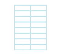 Herlitz 830240 livre Étiquettes, classique autocollants Étiquettes de bureau 12 x 40 mm