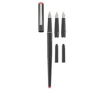 Coffret Herlitz de calligraphie au stylo plume 5 pièces avec modèles Noir G
