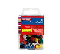 Herlitz - épingles de signalisation, couleurs assorties, contenu 60 pièces, métal plastique (08770406) G