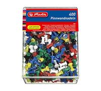 Herlitz 8859142 Boîte de 400 épingles de fixation de couleur 23 mm (Import Allemagne)