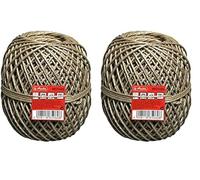 Herlitz 8859605 Ficelle d'emballage 100 m, Force de résistance 45kg, capacité de Charge 20kg (Marron) (Import Allemagne) (Lot de 2)