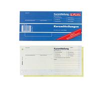 Herlitz 892109 Messages courts, 21 x 10,5, 50 feuilles, 5 pièces 2 x 40 Blatt