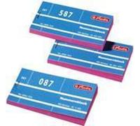 Herlitz 892703 Rectangle Multicolore 100feuilles Fiches adhésives (892703)