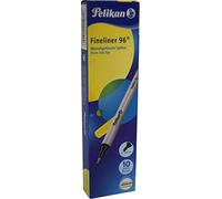 Herlitz 943183 Pelikan Fineliner 96 Lot de 10 en boîte jaune