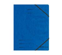 Herlitz 972448 Lot de 5 chemises à élastique Colorspan A4 en carton 355 g/m² (Bleu)