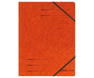 Herlitz 972463 Fichier Carton Orange A4