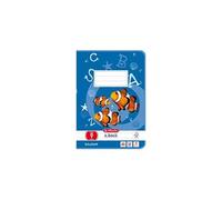 Herlitz a5 style line 09, papier ligné et marge 80 g m² sans bois, 32 feuilles blanc