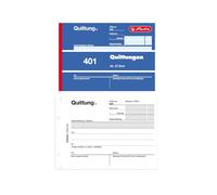 Herlitz A6 Receipt Pad A6 quer