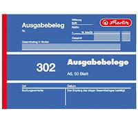 Herlitz ausgabebeleg A6-50 feuilles - 1 x Lot de 20