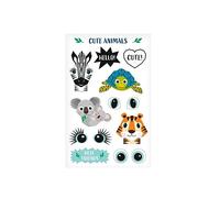 Herlitz Autocollant en film Motif animaux mignons FSC