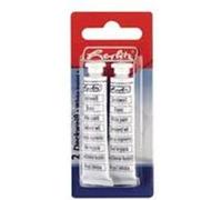 Herlitz - Blanc de Chine, 2 Tubes, 7, 5 ML