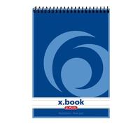 Herlitz bloc-notes à spirales x.book DIN A5 50 feuilles lignées