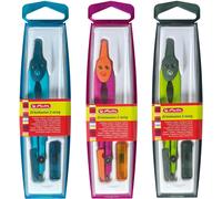 herlitz Boîte à compas 2 pièces couleur au hasard (1 set)