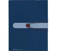 Herlitz boîte de rangement recyclée A4 PP dbl largeur de dos 4cm, étiquette au dos