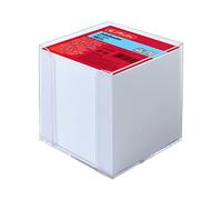 Herlitz Boitier pour Bloc-Notes en Plastique Transparent,