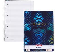 Herlitz A4 Spiral Notepad 80 Sheets Ruled (Style 27 Ruling) - New Batic Fearless