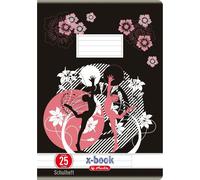 herlitz cahier d'écolier x.book DIN A4 linéature 25 / ligné