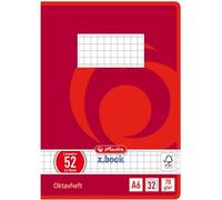 Herlitz Cahier d'Octave x.book DIN A6 quadrillé 70 g/qm 32 feuilles