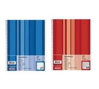 herlitz - Cahier format A4, 80 feuilles, quadrillé, 28 lignes G