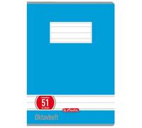 Herlitz cahier octave x.book format a6 ligné 70g m2 60f 285619