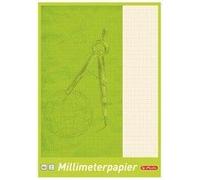 Herlitz Bloc de feuilles millimétrées A4 690305 – 25 feuilles