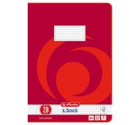 herlitz Cahier scolaire x.book DIN A4 Linéature 28 / quadrillé